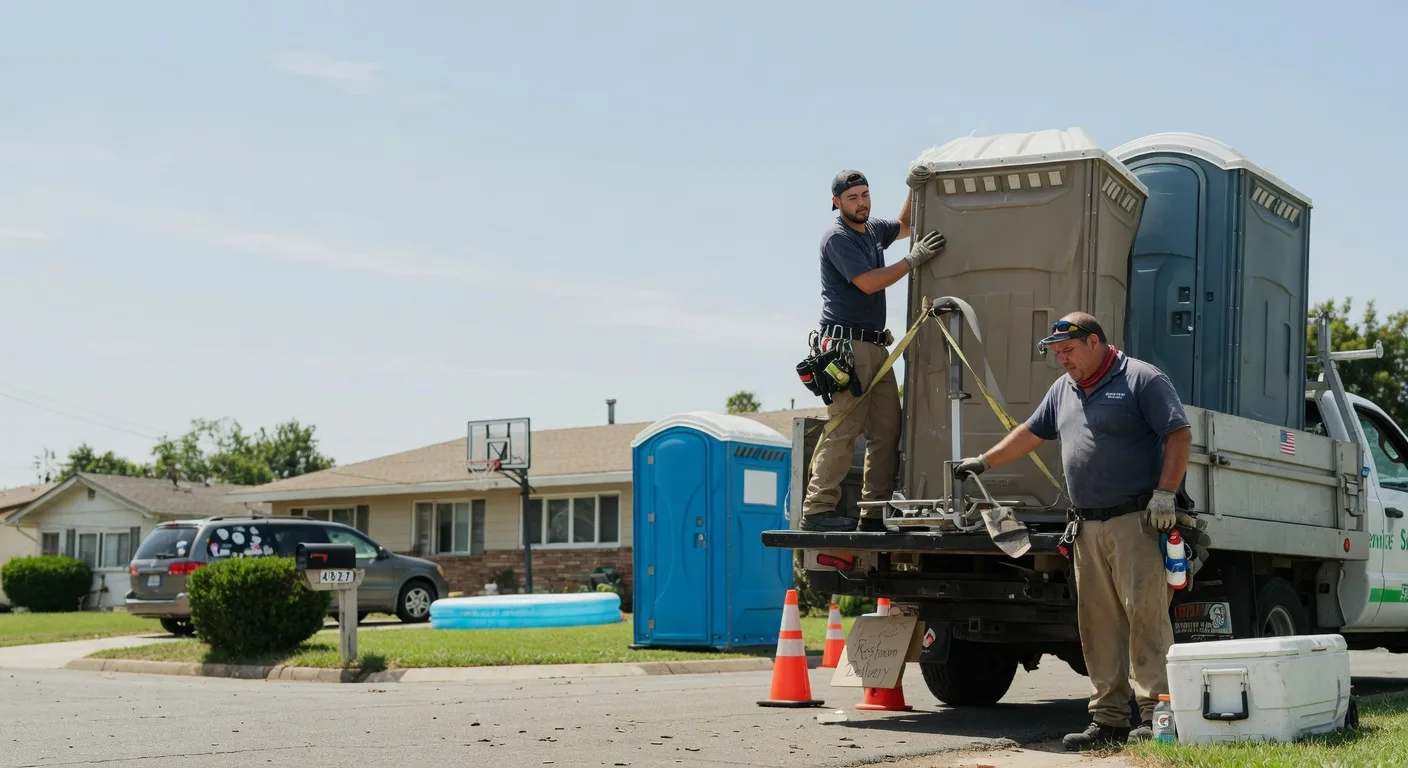 Porta Potty Rental in Harveysburg, OH near me